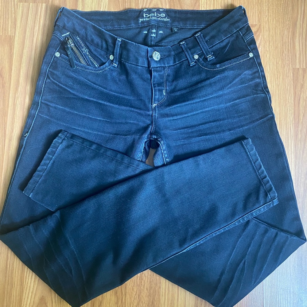 bebe Jeans Premium Black Denim Jeans